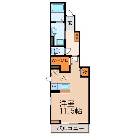 LUTAN下戸の物件間取画像